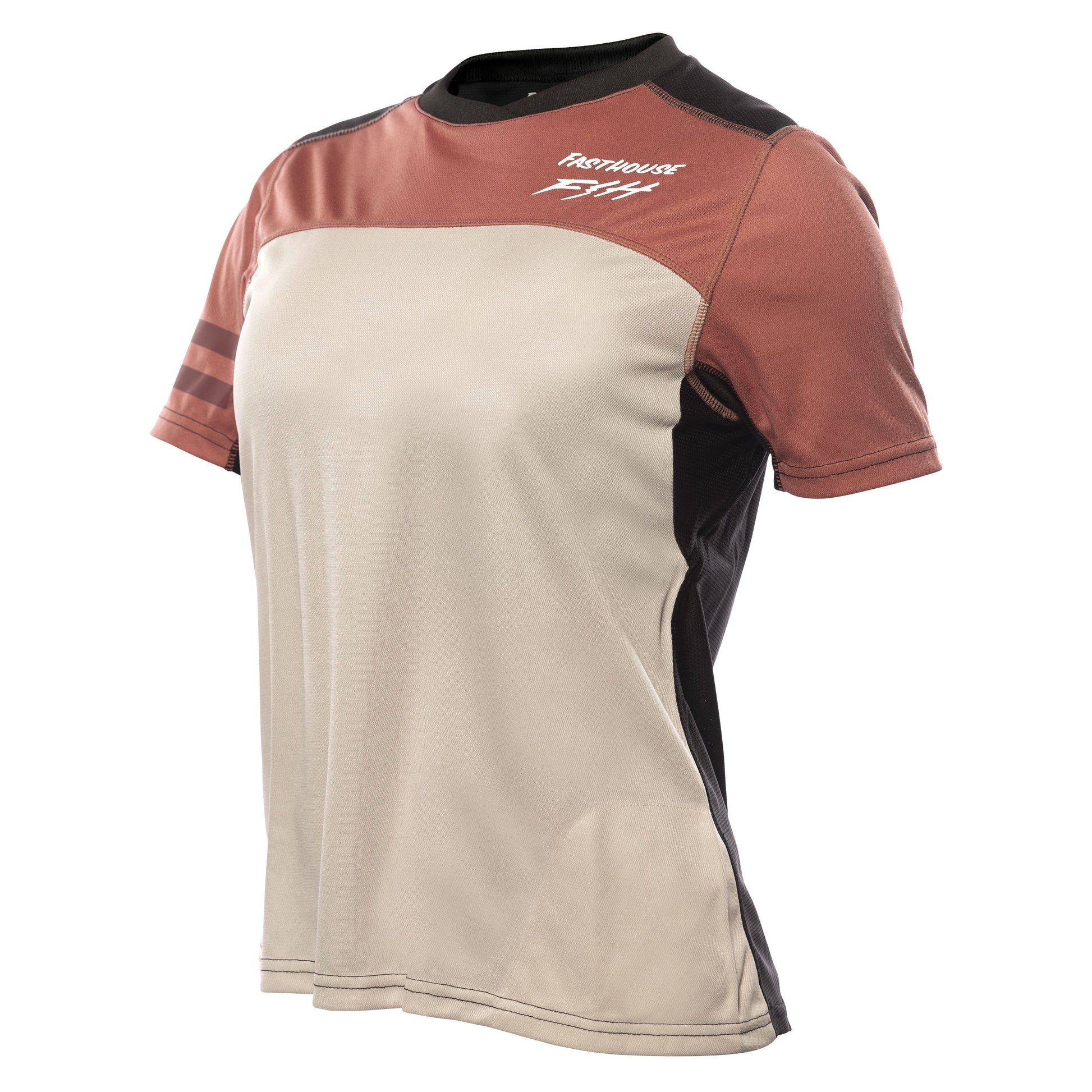 Fasthouse Women's Sidewinder Alloy SS Jersey Mauve Cream - Fasthouse Bike Jerseys