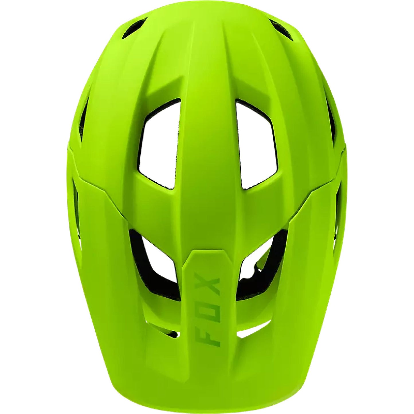Fox Youth Mainframe Helmet Flo Yellow OS Bike Helmets