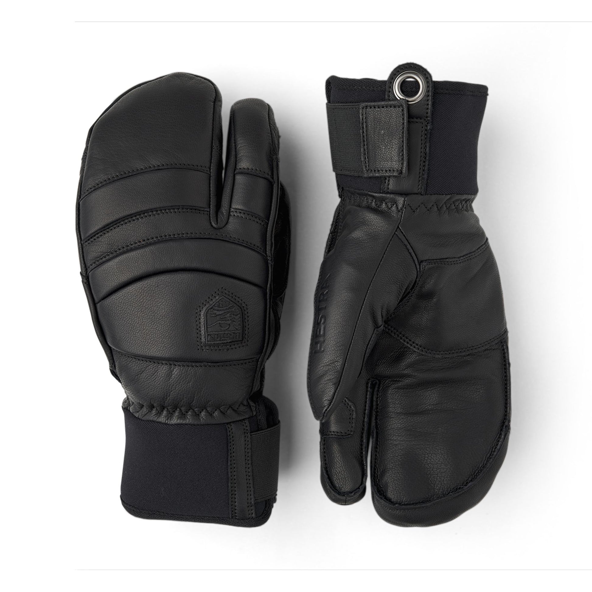 Hestra Alpine Pro Fall Line 3-Finger Glove Black Black Snow Gloves