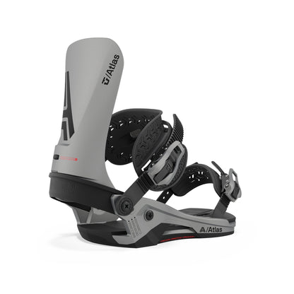 Union Men's Atlas Snowboard Bindings Metallic Silver - Union Snowboard Bindings