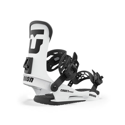 Union Youth Cadet Pro Snowboard Bindings White - Union Snowboard Bindings