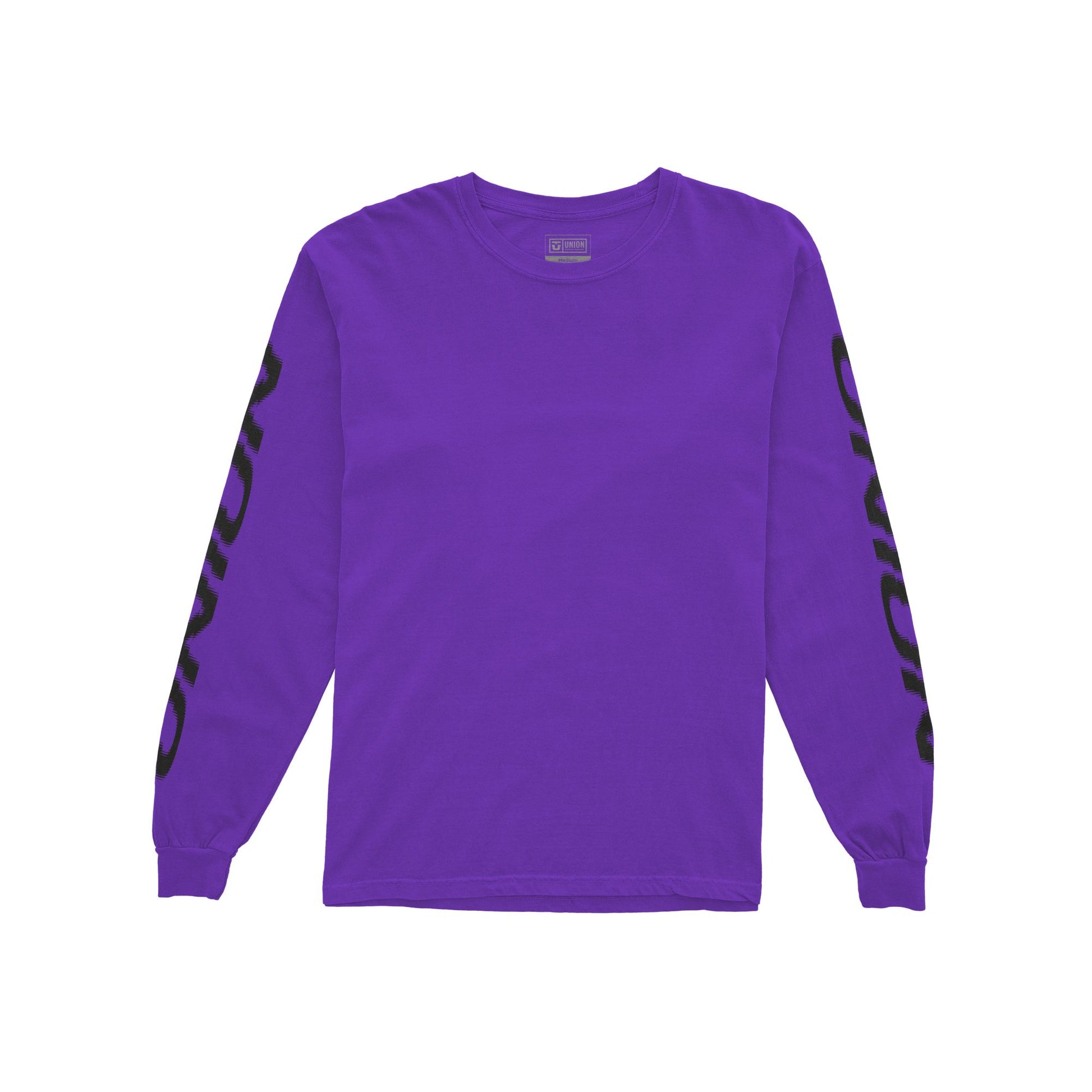 Union Long Sleeve T-Shirt Purple LS Shirts