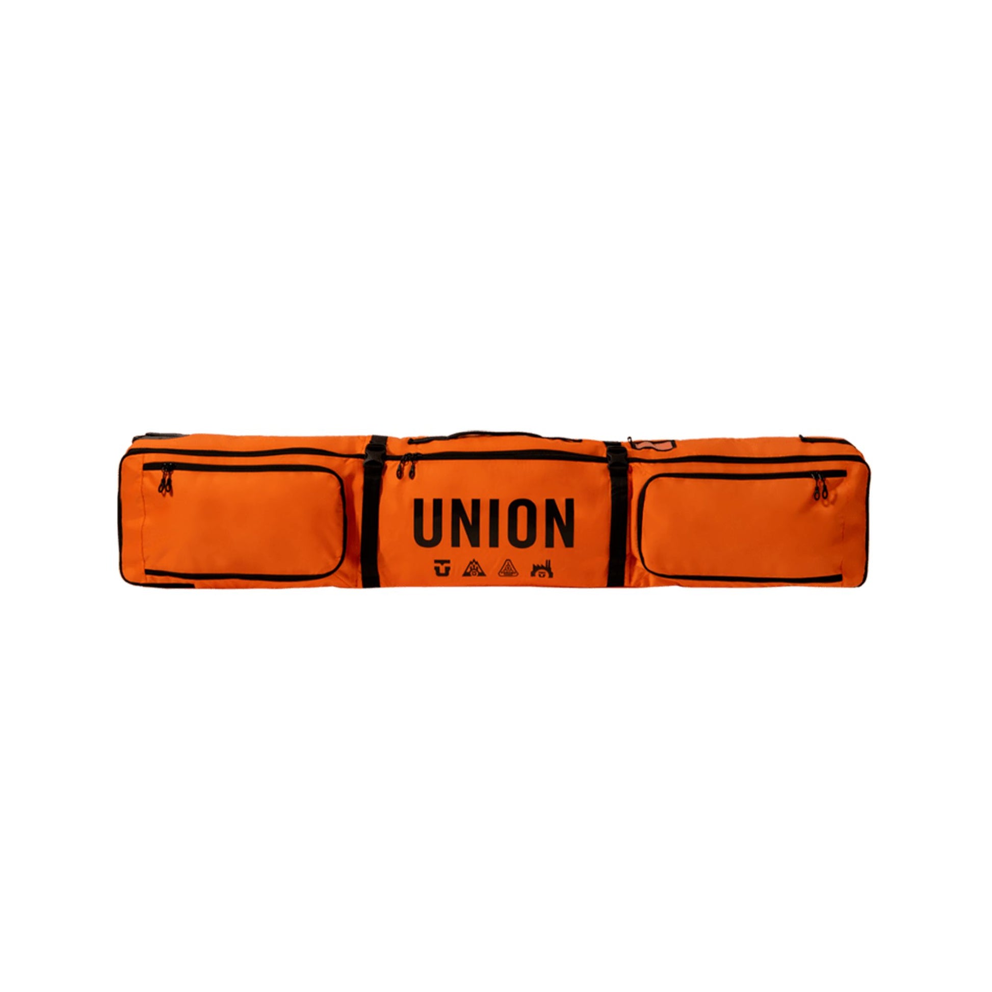 Union Wheeled Board Bag Orange OS - Union Snowboard Bags