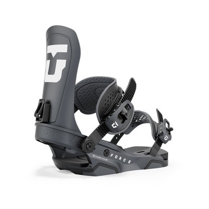 Union Men's Force Snowboard Bindings Gunmetal - Union Snowboard Bindings