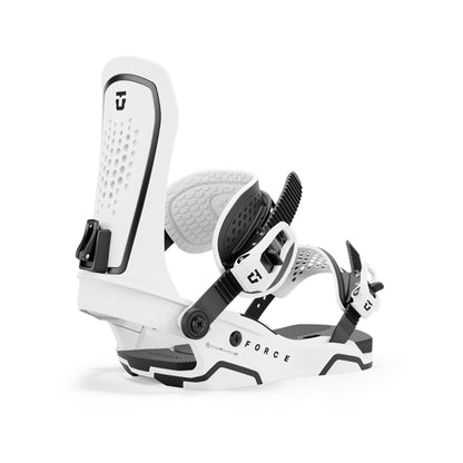 Union Men's Force Snowboard Bindings White - Union Snowboard Bindings