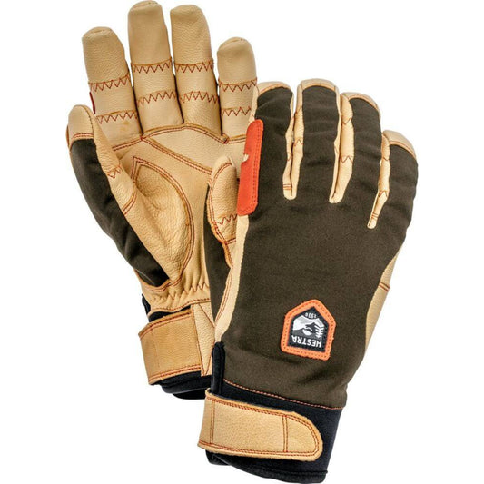 Hestra Ergo Grip Active Glove Dark forest/Natural brown Snow Gloves