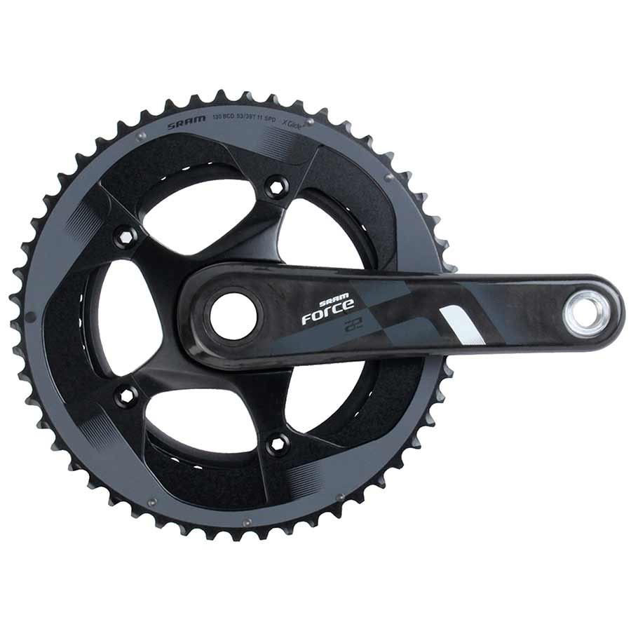 SRAM Force 22 Crankset - 165mm 11-Speed 53/39t 130 BCD GXP Spindle Int ...