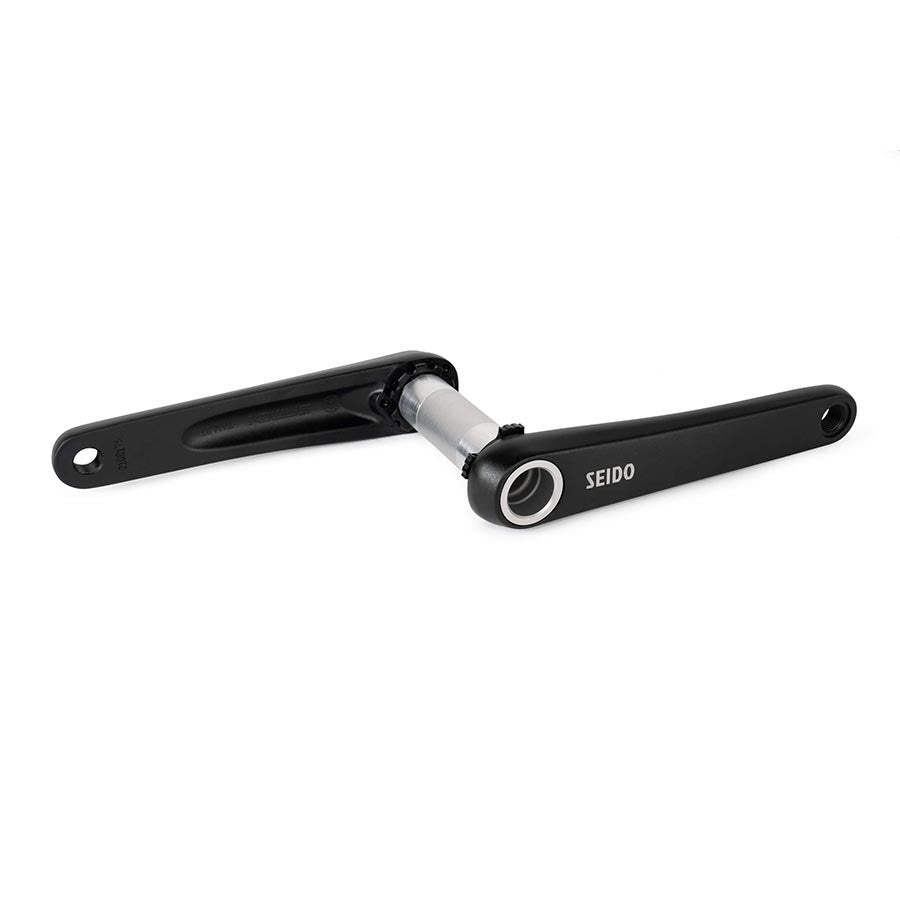 Seido Lyer Crankset Spindle: 30mm 30mm 170mm Black Road Disc Set - Seido Cranksets and Arms