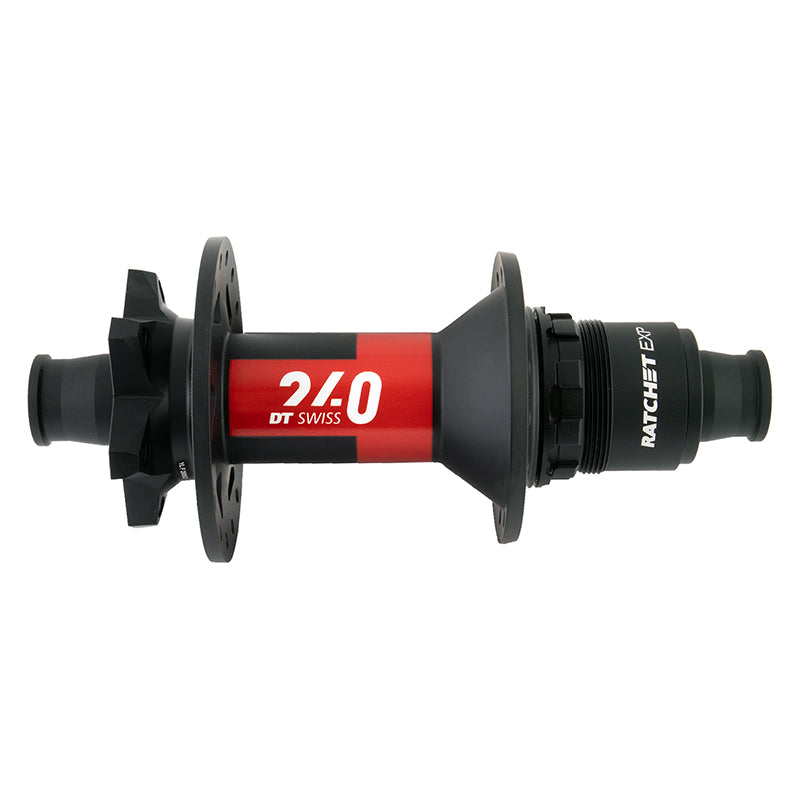 DT Swiss 240 EXP Rear Hub - 12 x 148mm 6-Bolt XD Black/Red 32H 54pt - DT Swiss Rear Hub