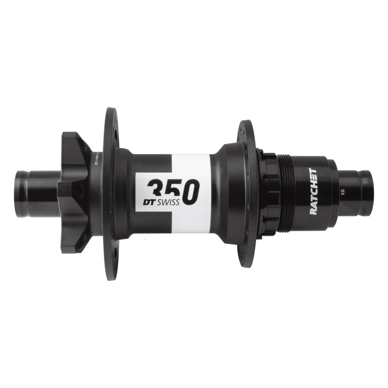 DT Swiss 350 Rear Hub - 12 x 142mm 6-Bolt XD Black 28H 36pt - DT Swiss Rear Hub