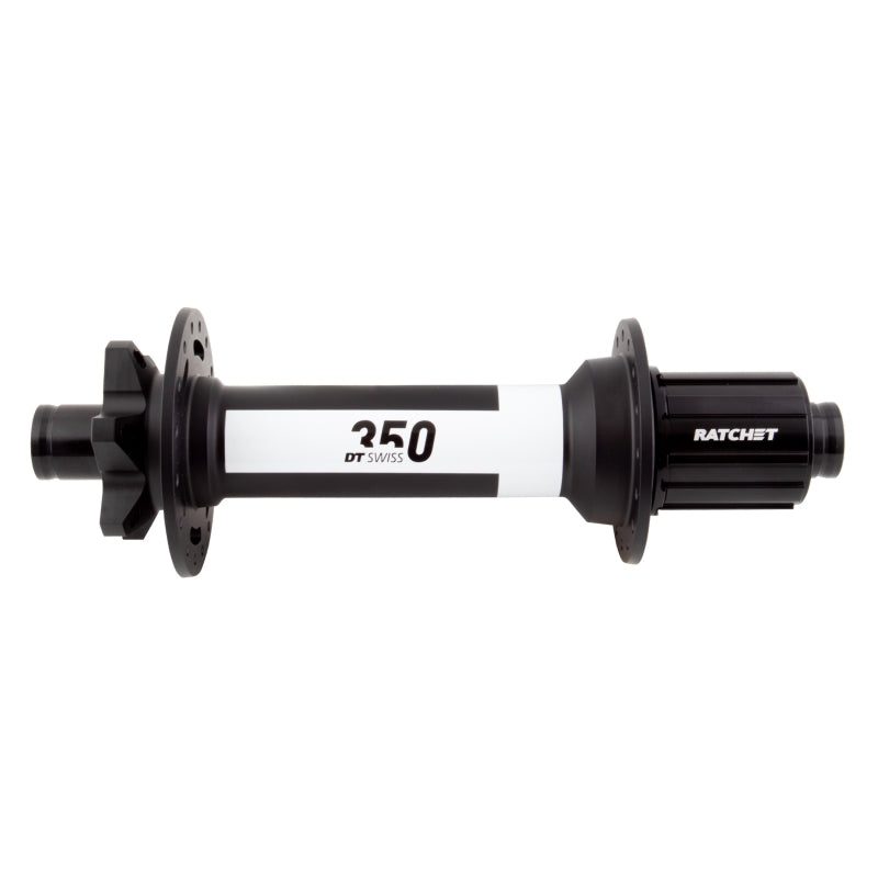 DT Swiss 350 Rear Hub - 12 x 197mm 6-Bolt HG11 MTN Black 32H 36pt - DT Swiss Rear Hub