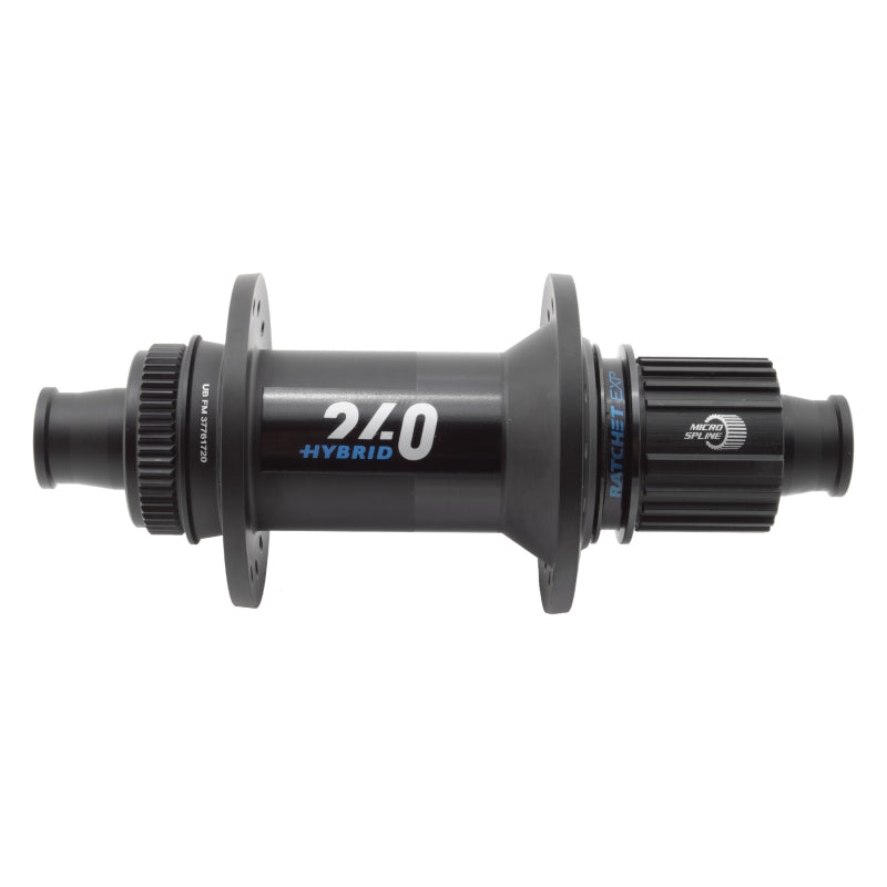 DT Swiss 240 Hybrid Rear Hub - 12 x 148mm Center-Lock Micro Spline BLK 32H 30pt - DT Swiss Rear Hub