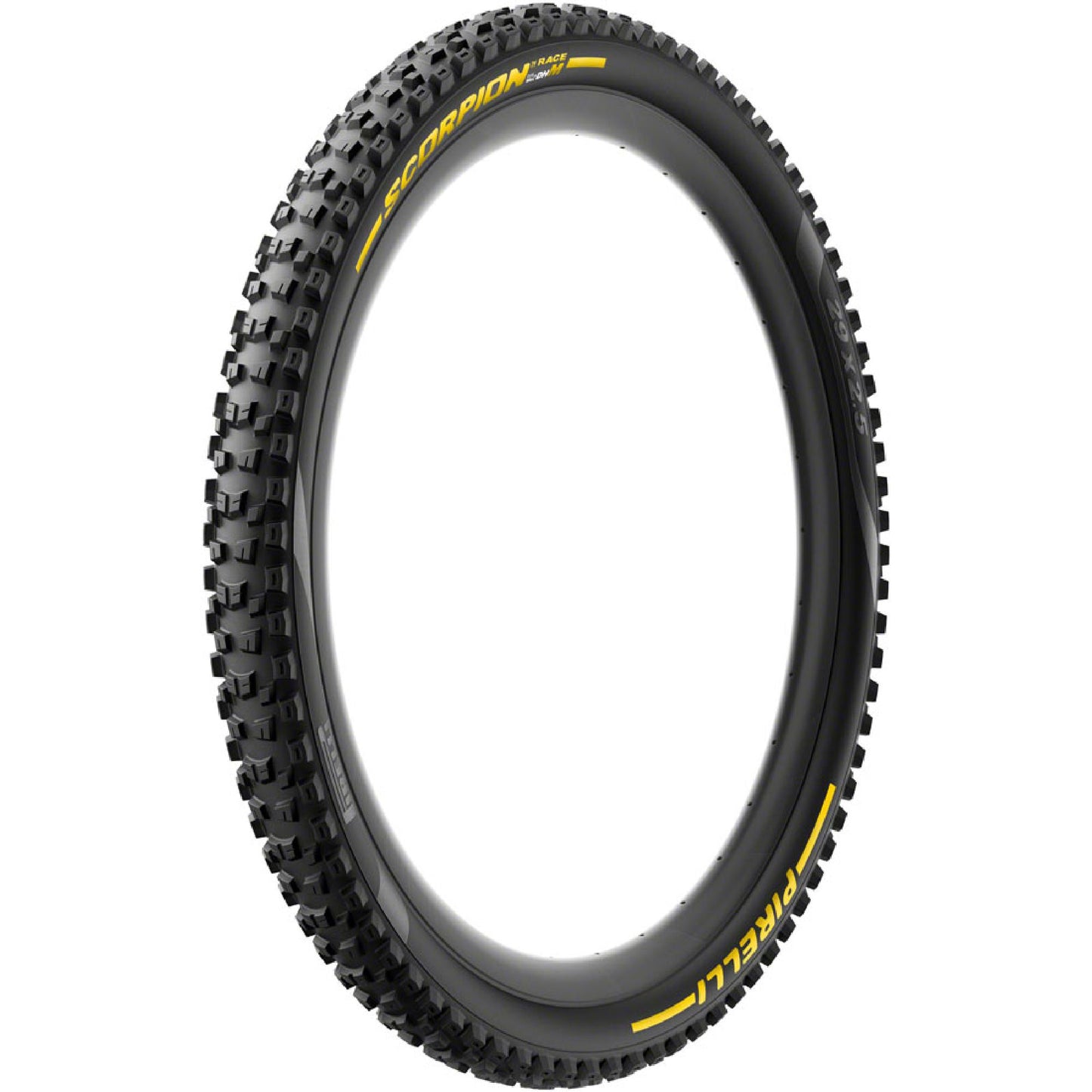 Pirelli Scorpion Race DH M Tire - 29 x 2.5, Clincher, Wire, Yellow Label, DualWALL+, SmartEVO DH One Color - Pirelli Tires