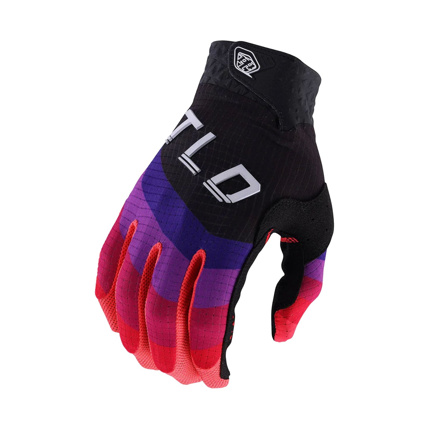 Troy Lee Designs Air Reverb Glove Black Glo Red Bike Gloves