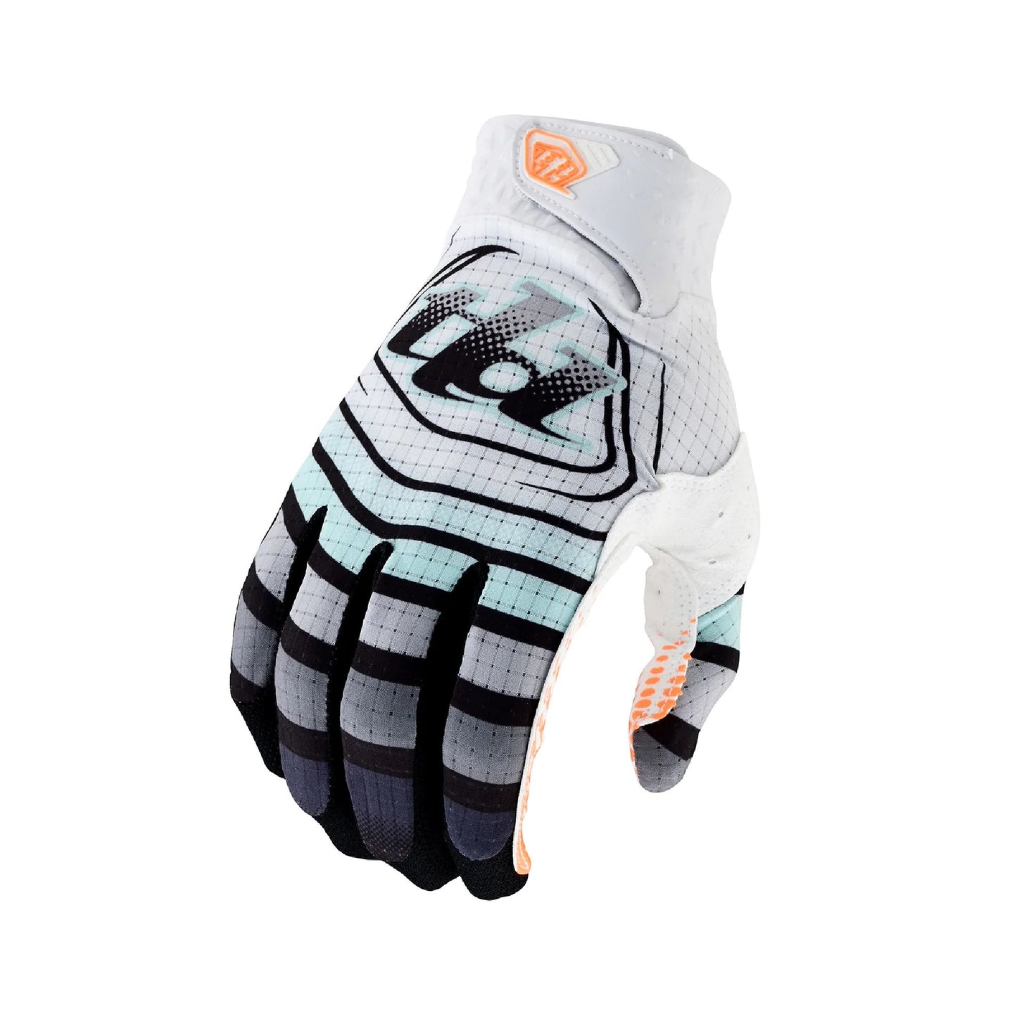 Troy Lee Designs Air Wavez Glove Bleached Aqua Bike Gloves