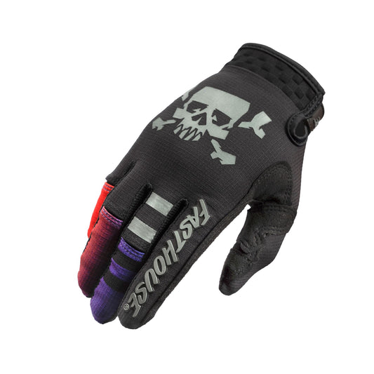 Fasthouse Youth Speed Style Nova Glove Black Bike Gloves