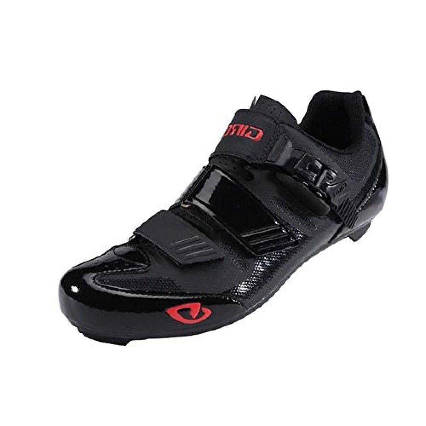 Giro Apeckx II HV Shoe Black Bright Red 41.5 Bike Shoes