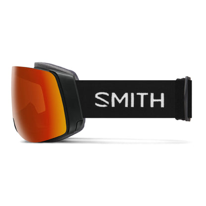 Smith 4D MAG Snow Goggle Black ChromaPop Photochromic Red Mirror - Smith Snow Goggles