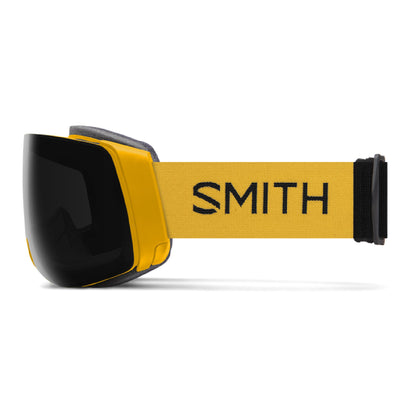 Smith 4D MAG Snow Goggle Gold Bar ChromaPop Sun Black - Smith Snow Goggles