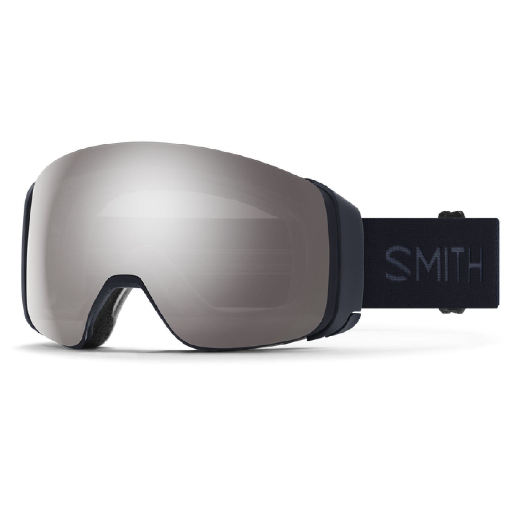 Smith 4D MAG Snow Goggle Midnight Navy / ChromaPop Sun Platinum Mirror Snow Goggles