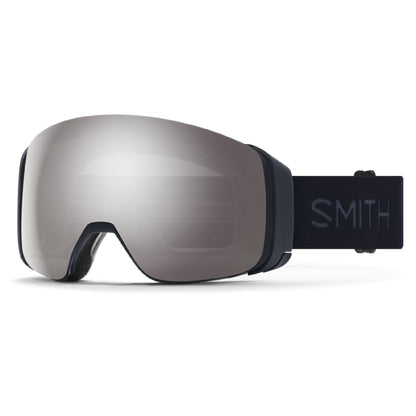 Smith 4D MAG Snow Goggle Midnight Navy ChromaPop Sun Platinum Mirror - Smith Snow Goggles