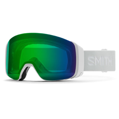 Smith 4D MAG Snow Goggle White Vapor ChromaPop Everyday Green Mirror - Smith Snow Goggles