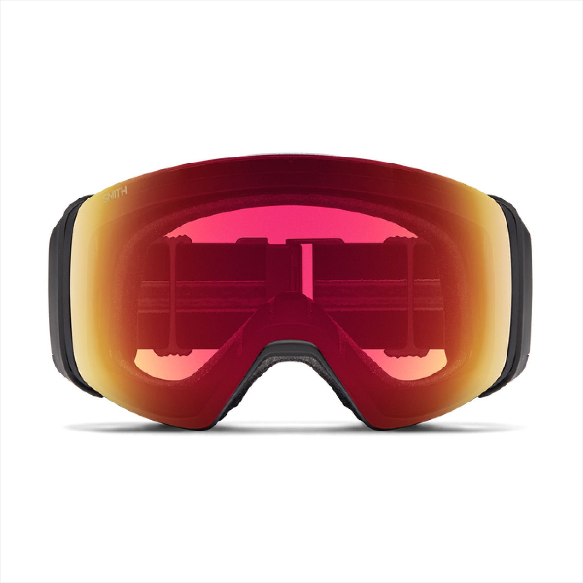 Smith 4D MAG Low Bridge Fit Snow Goggle Black / ChromaPop Photochromic Red Mirror Snow Goggles