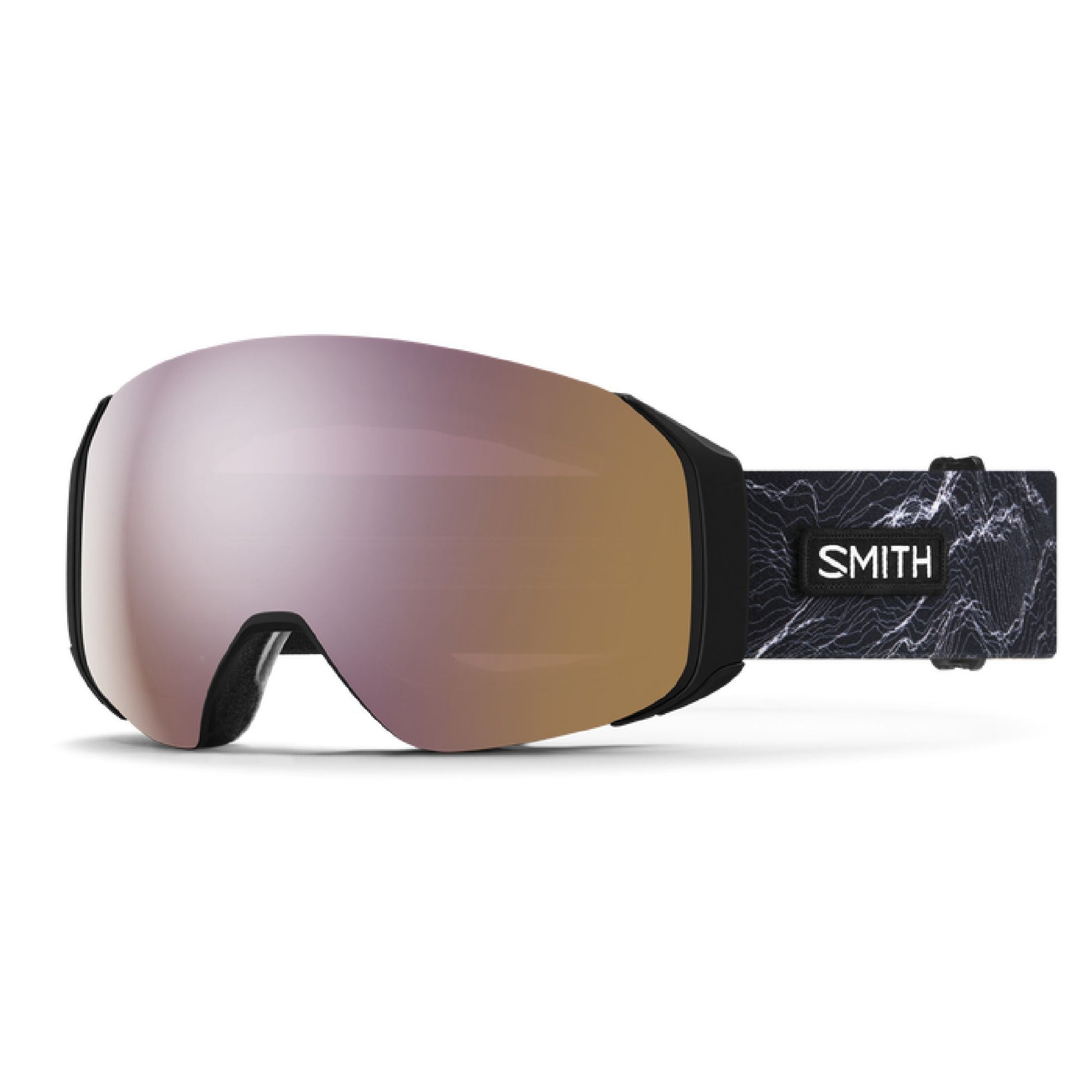 Smith 4D MAG S Snow Goggle AC | Hadley Hammer / ChromaPop Everyday Rose Gold Mirror Snow Goggles