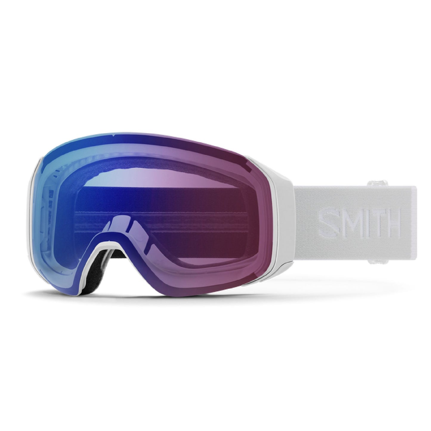 Smith 4D MAG S Snow Goggle White Vapor / ChromaPop Photochromic Rose Flash Snow Goggles