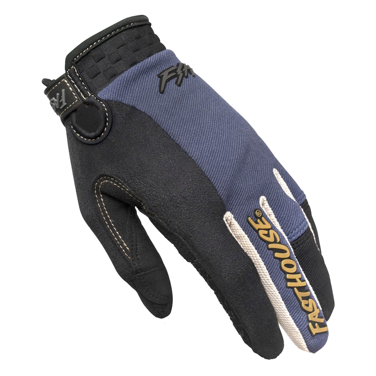Fasthouse Ronin Ridgeline Glove Midnight Navy Bike Gloves