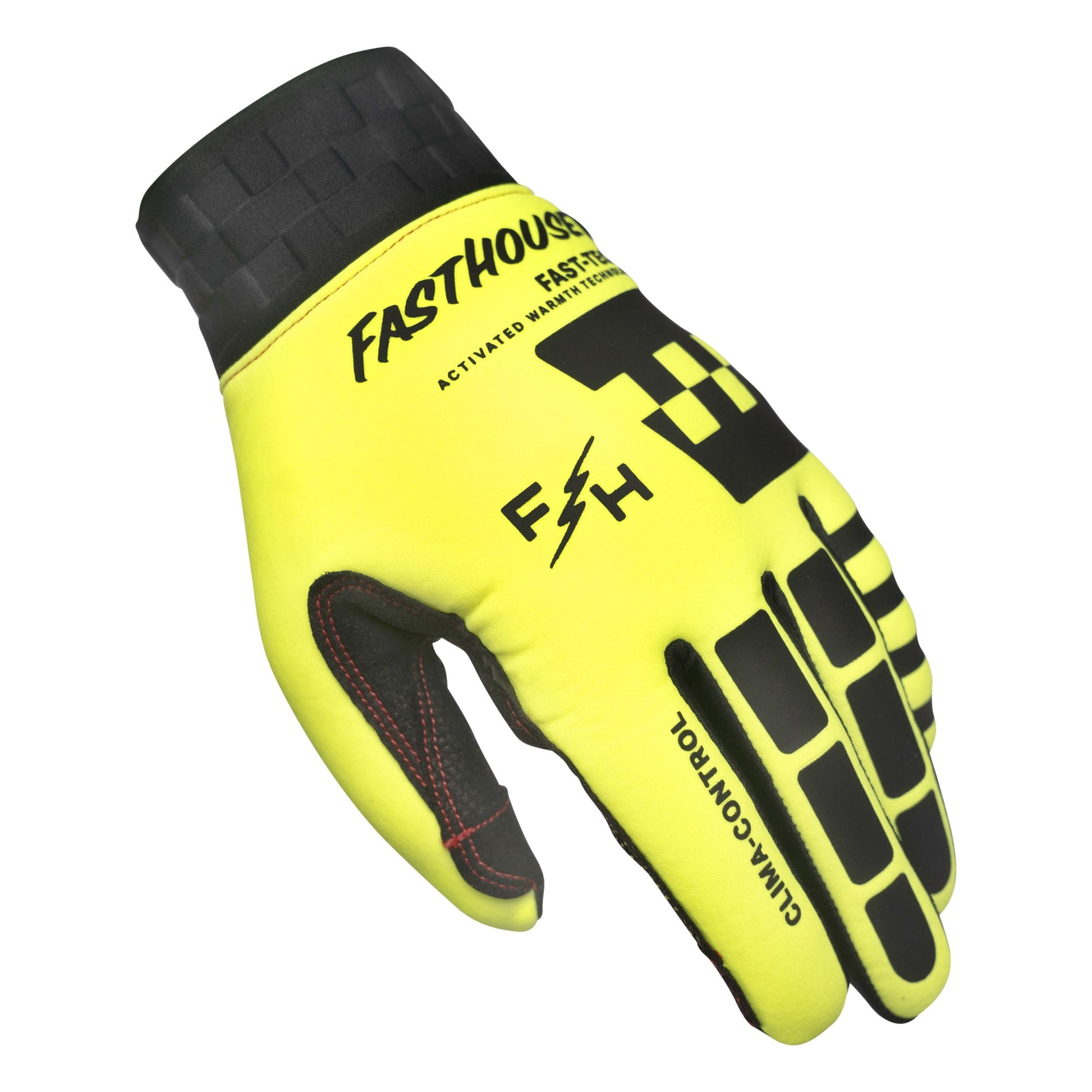 Fasthouse Toaster Glove High Viz Bike Gloves