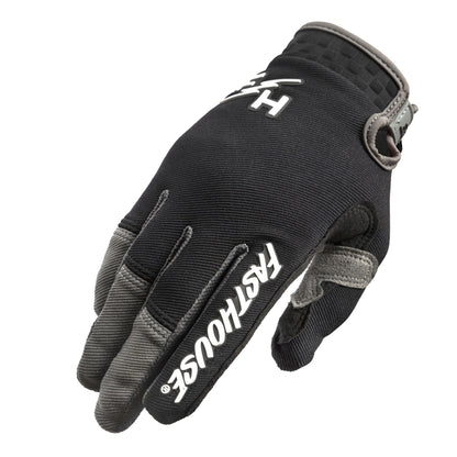 Fasthouse Speed Style Glove Black Gray - Fasthouse Bike Gloves