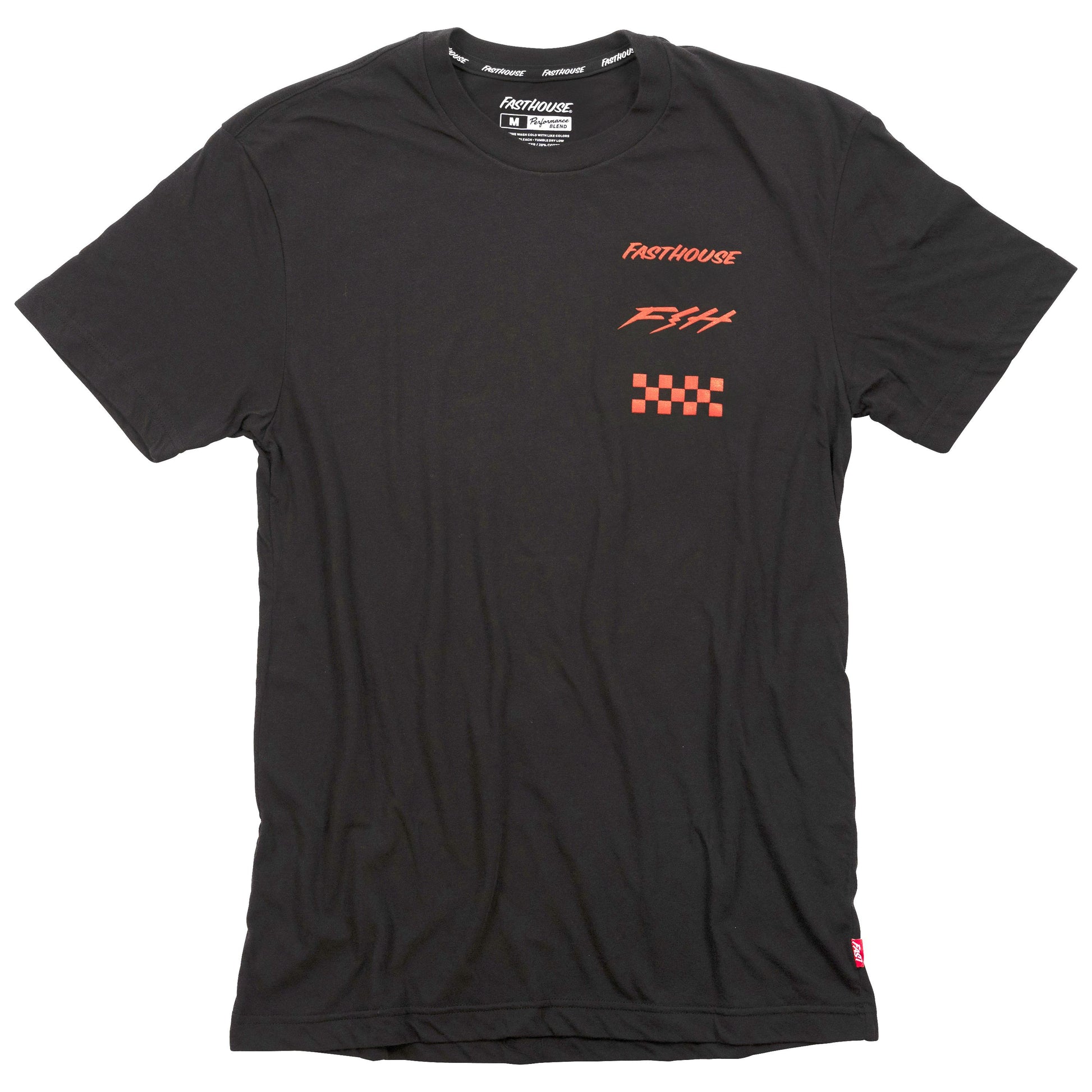 Fasthouse Evoke SS Tech Tee Black - Fasthouse SS Shirts