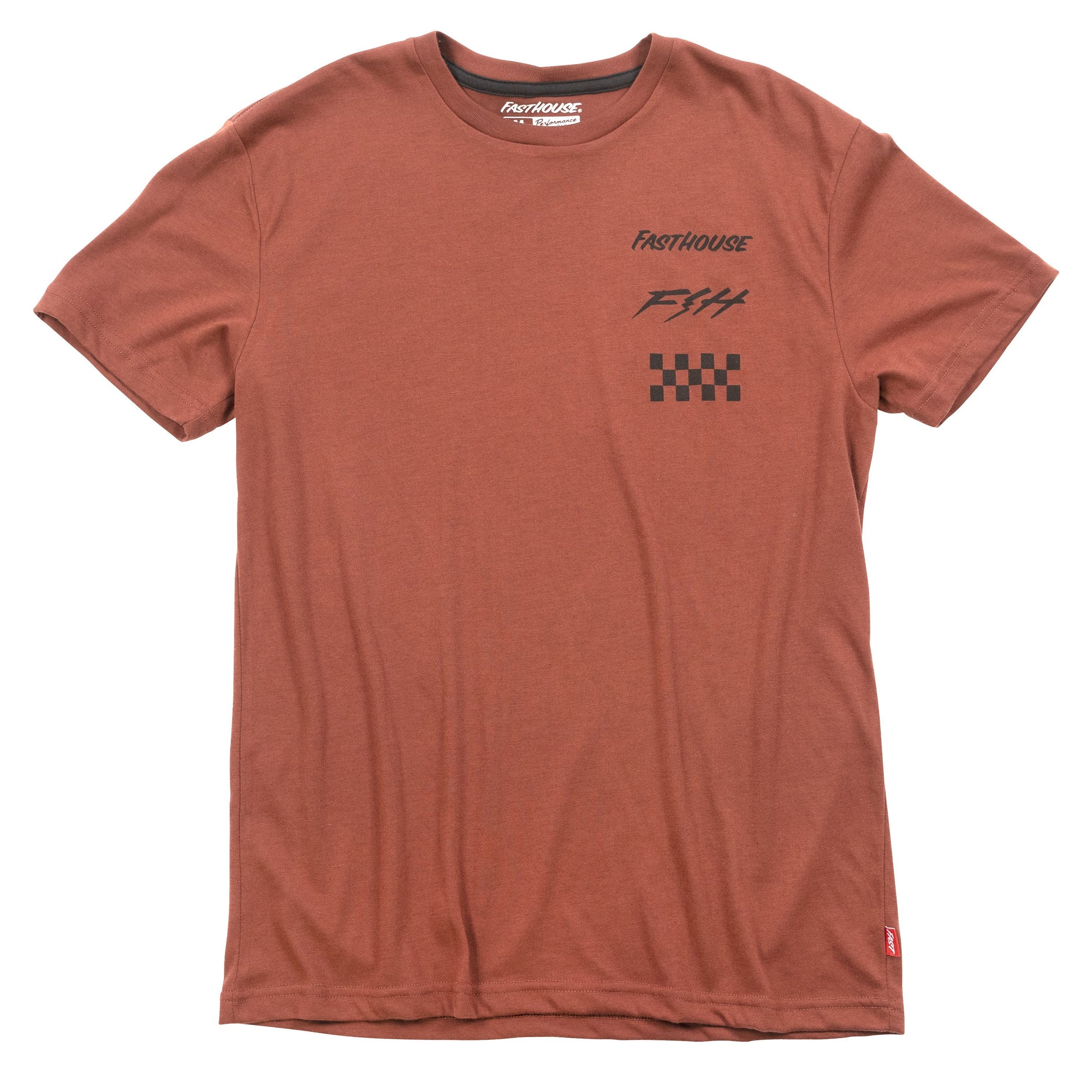 Fasthouse Evoke SS Tech Tee Rust - Fasthouse SS Shirts