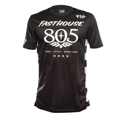 Fasthouse Classic 805 SS Jersey Black - Fasthouse Bike Jerseys