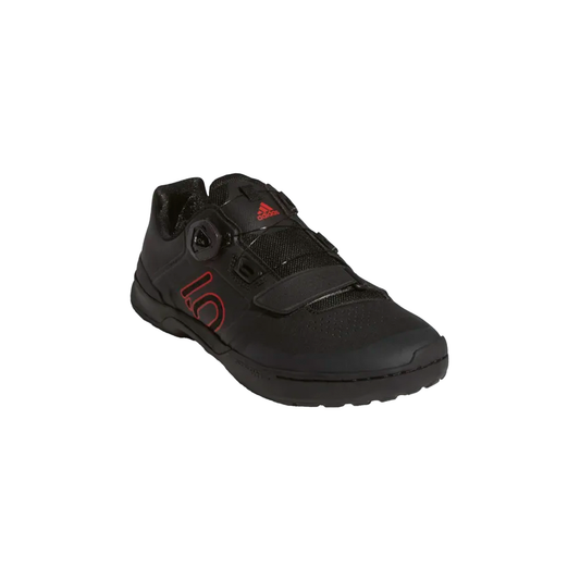 Five Ten Kestrel Pro BOA Mountain Bike Shoes Core Black Red Grey Six Bike Shoes