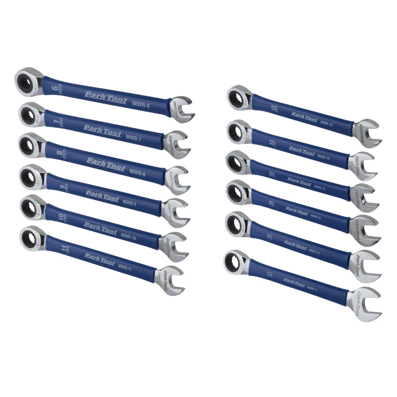 Park MWR-SET Metric Ratchet Wrench Set - Park Tool Combination Wrenches