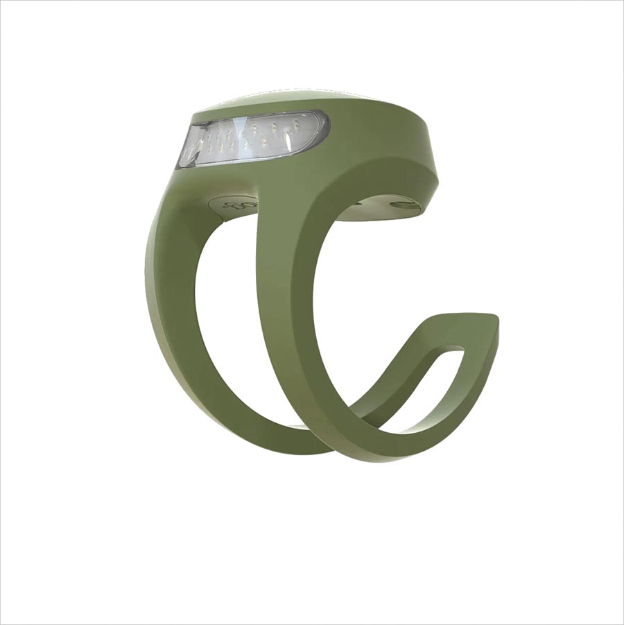 Knog Frog V3 Light Rear Green - Knog Lights