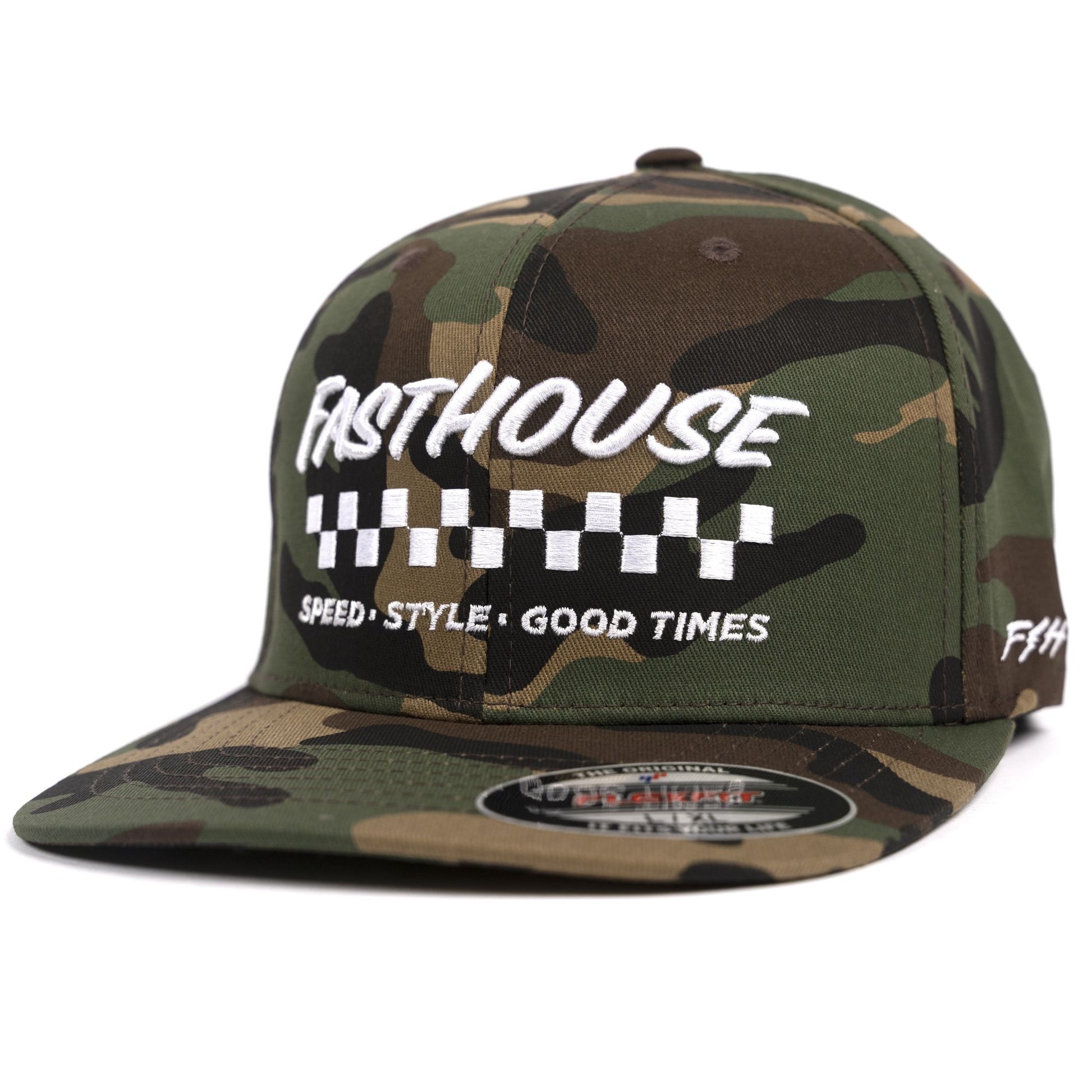 Fasthouse Genuine Hat Camo OS Hats