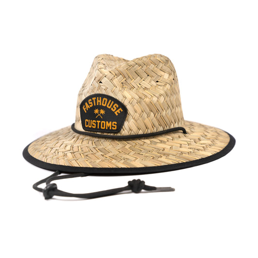 Fasthouse Youth Haven Straw Hat Natural OS Hats