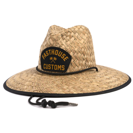 Fasthouse Haven Straw Hat Natural OS Hats