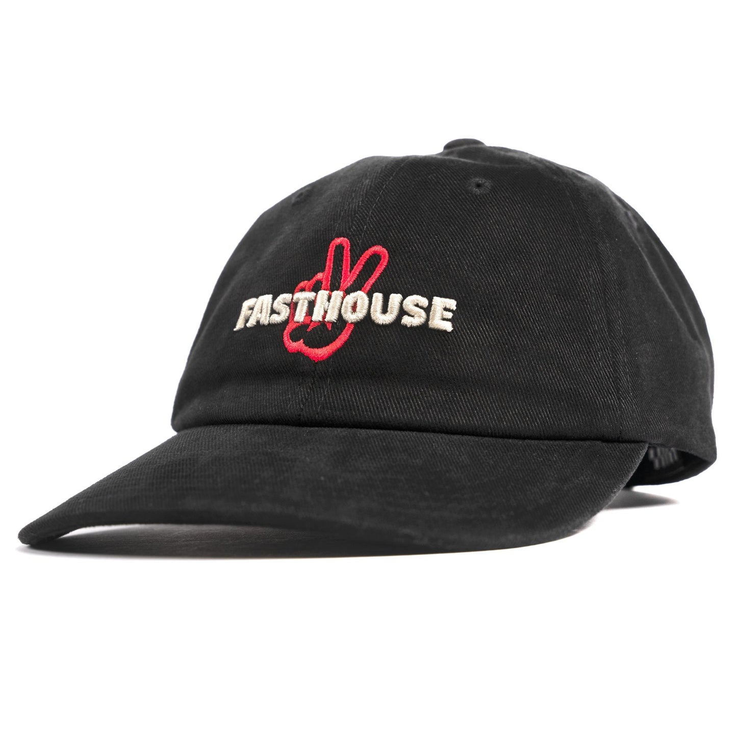 Fasthouse Coast 2 Coast Dad Hat Black OS - Fasthouse Hats