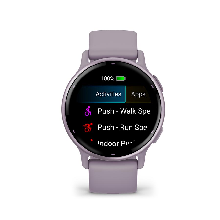 Garmin vivoactive 5 Watch Watch Color: Orchid Wristband: Orchid - Silicone - Garmin Watches