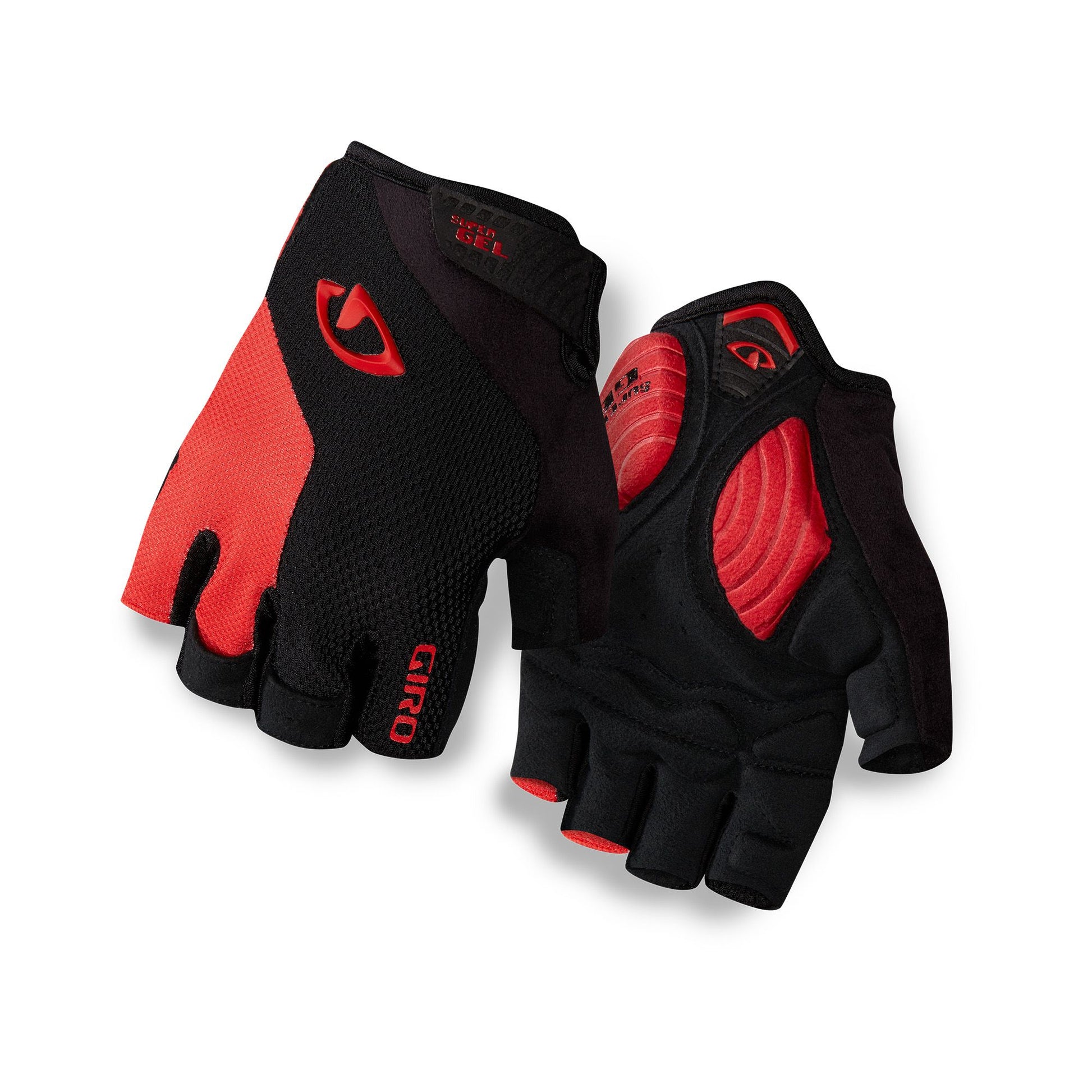 Giro Men's Strade Dure SG Glove Black/Bright Red Bike Gloves