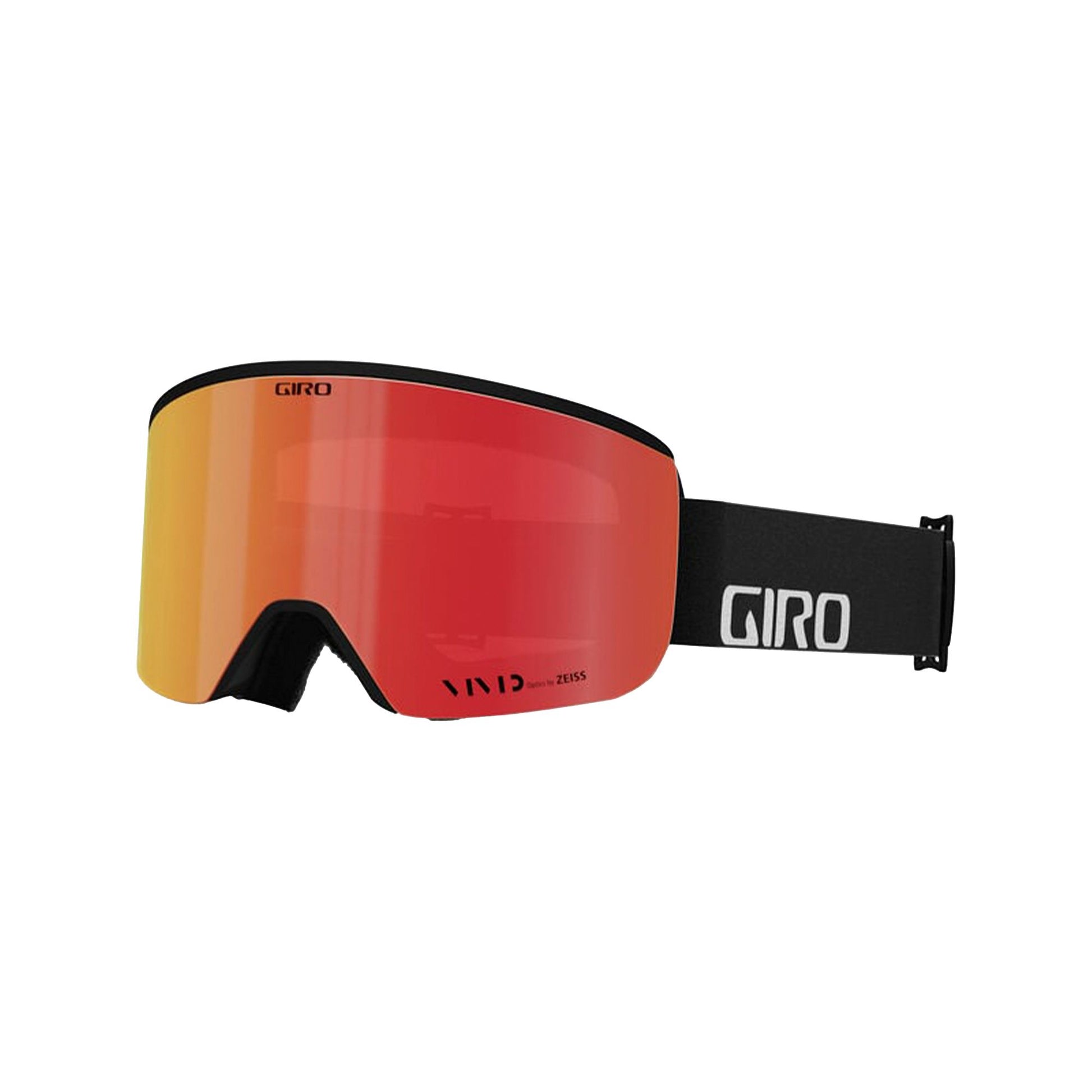 Giro Axis Snow Goggles Black Wordmark Vivid Ember - Giro Snow Goggles