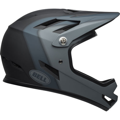 Bell Sanction Helmet - OpenBox Matte Crimson Slate Dark Grey L - Bell Bike Helmets