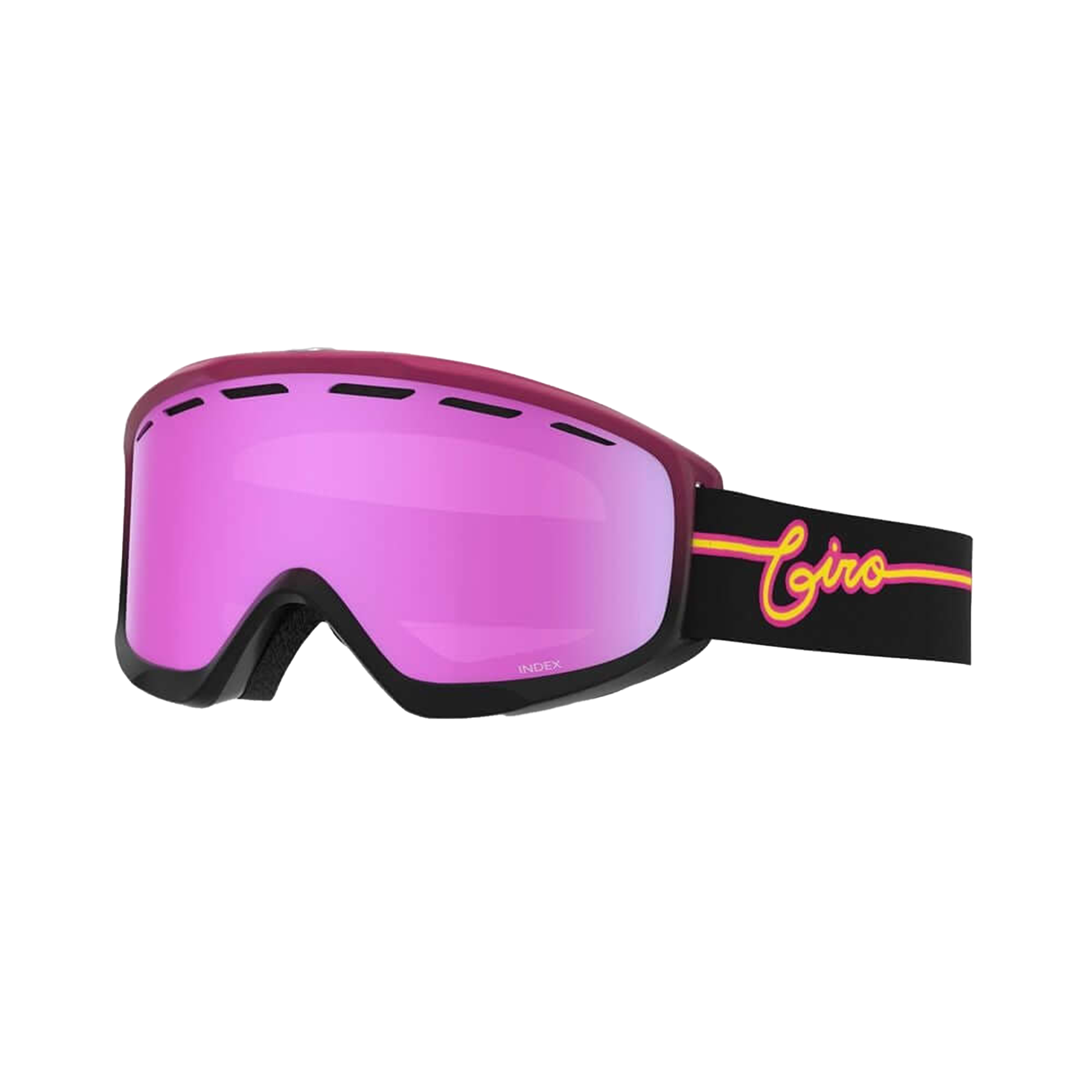 Giro Index Snow Goggle Pink Neon Lights / Vivid Pink Snow Goggles