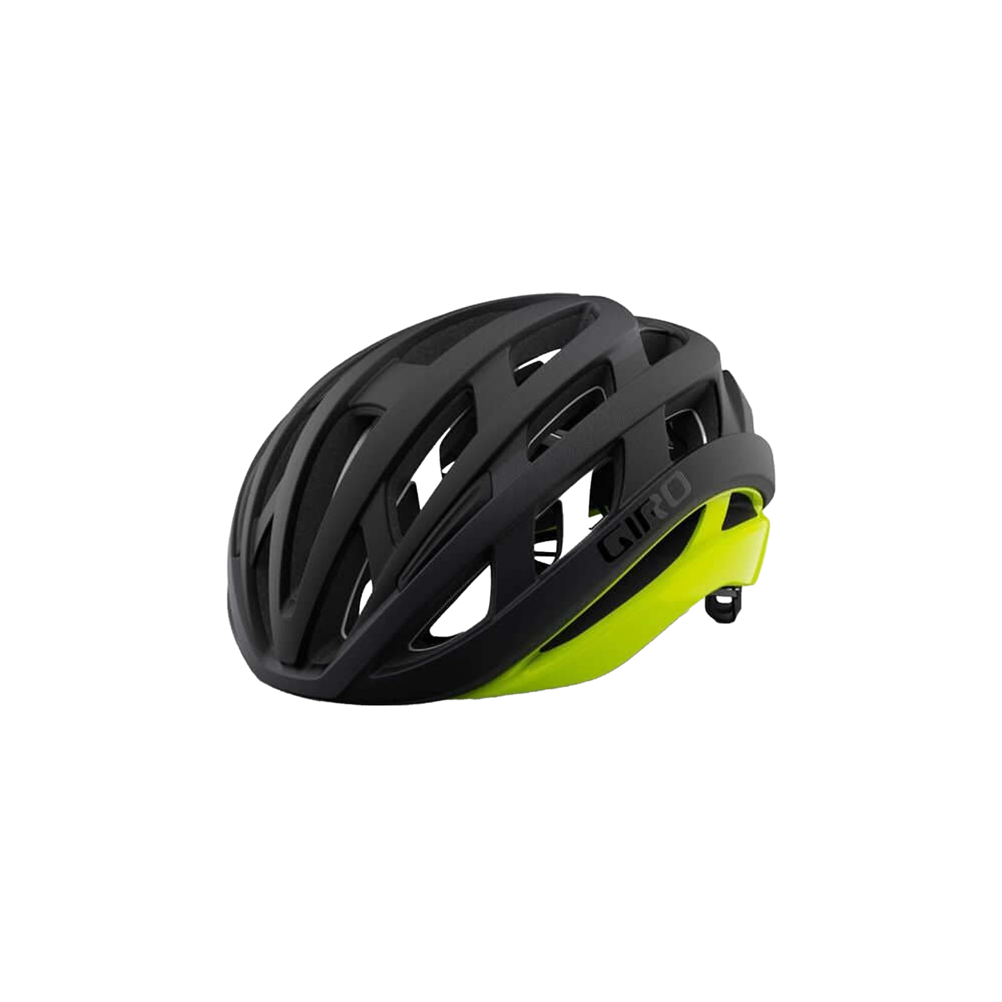 Giro Helios Spherical MIPS Helmet - OpenBox Matte Black Fade Highlight Yellow L - Giro Bike Bike Helmets