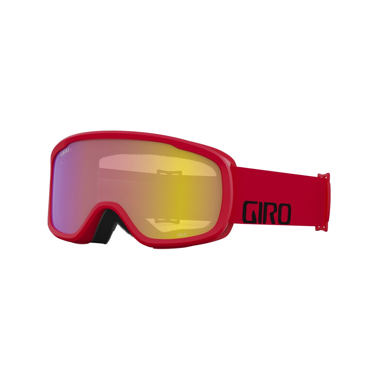Giro Cruz Snow Goggles - Openbox Red Wordmark Yellow Boost - Giro Snow Snow Goggles