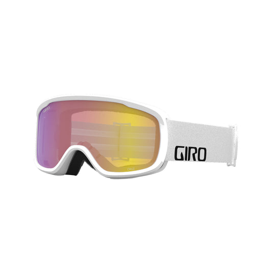 Giro Cruz Snow Goggles - Openbox White Wordmark Yellow Boost Snow Goggles